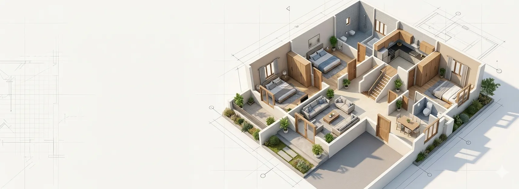 3D Floor Plan Designs for All House Plot Sizes - Best Engineers PVT LTD