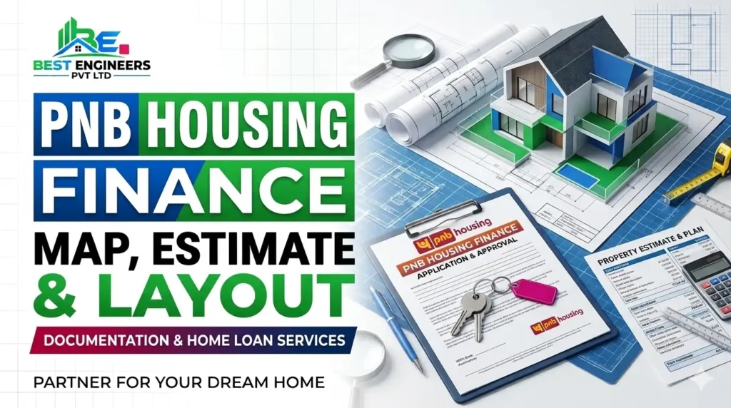 PNB Housing Finance documentation services map estimate layout