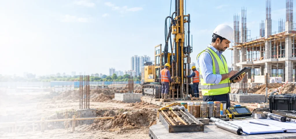 Soil testing and geotechnical investigation services by Best Engineers